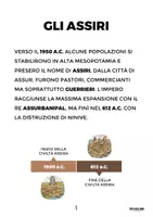 anteprima - Esercizi - Storia Facile - Gli Assiri - Pagina 1