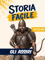 anteprima - Esercizi - Storia Facile - Gli Assiri - Pagina di copertina
