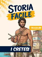 anteprima - Esercizi - Storia Facile - I Cretesi - Pagina di copertina