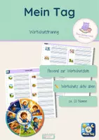 Vorschau - Arbeitsblätter - Mein Tag – Arbeitsheft | DaZ | Accueil | Grundschule - Seite 3