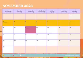 Voorbeeld - Kalender schooljaar 2026-2027 - planner - agenda - Pagina 3