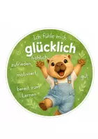 Vorschau - Bildkarten - Gefühlsbarometer für die Grundschule – mit Capybaras / Gefühlsampel - Seite 3