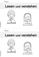 Vorschau - Arbeitsblätter - Lesen | Leseverstehen | Lesetexte | Anfangsunterricht | Deutsch Klasse 1-2 - Seite 2