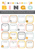 Vorschau - Spiele - Spiel Kennlern-BIngo Neue Klasse - Deckblatt