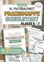 Vorschau - Unterrichtsreihen - XL Materialpaket Schulstart Klasse 5–7 | Klassenleitung | Kennenlernen, Klassenregeln & Klassengemeinschaft - Deckblatt