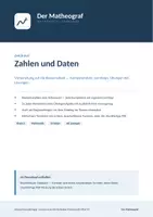 Vorschau - Klassenarbeiten - Klasse 5 - Zahlen und Daten - Check-Out - Deckblatt