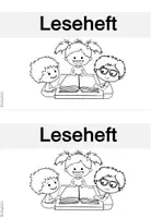 Vorschau - Arbeitsblätter - Lesen | Leseheft | Leseverstehen | Anfangsunterricht | Klasse 1 - Seite 2