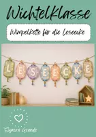 Vorschau - Bildkarten - Wichtelklasse Lampions für die Leseecke - Deckblatt