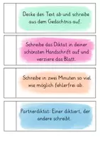 Vorschau - Fördermaterial/Inklusion - Aufgabenfächer zum Diktat - Seite 2