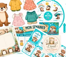 Aperçu - Apprentissages en autonomie - kit rituels de la petite loutre - Page de couverture