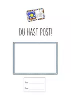 Vorschau - Arbeitsblätter - Ferieneinstieg – Schreibanlass mit Textbausteinen - Seite 1