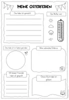 Vorschau - Arbeitsblätter - Ferienrückblick & Steckbrief - Materialpaket - Seite 3