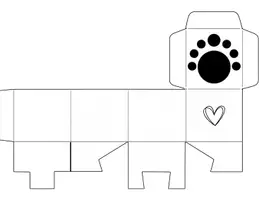 Voorbeeld - Gratis knutseltemplate - Potloodhouder - Pagina 2