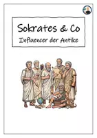 Vorschau - Arbeitsblätter - Sokrates & Co - Influencer der Antike - Deckblatt