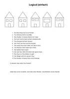 Vorschau - Arbeitsblätter - Logicals / Deutsch A2-B2 / DaF DaZ / Integration - Seite 1