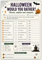 Vorschau - Arbeitsblätter - Speaking & Communication Halloween – 12 abwechslungsreiche Sprechaufgaben für den Englischunterricht | Klasse 5–7 - Seite 3