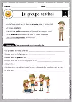 Aperçu - Préparation de séquence / Séquence complète - Le groupe nominal - Page 1