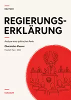 Vorschau - Arbeitsblätter - Deutsch-Klausur Oberstufe: Merz’ Regierungserklärung 2025 – Sprache und Macht - Deckblatt