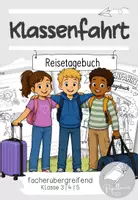 Vorschau - Arbeitsblätter - Reisetagebuch für Klassenfahrt | Tagebuch - Deckblatt