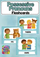 Vorschau - Poster - Possessive Pronouns Flashcards | English Grammar Posters | ESL EFL Speaking Game | Homeschool Classroom Decor - Deckblatt