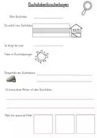 Vorschau - Arbeitsblätter - Materialpaket zum Buchstabenregal - Seite 3