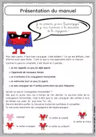 Aperçu - Manuel scolaire - Superconjuguo : manuel complet de conjugaison pour la P4 ! - Page 2