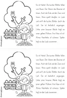Vorschau - Arbeitsblätter - Lesen | Leseverstehen | Lesetexte | Leseübungen | Leseverständnis | Herbst - Seite 3