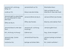 Vorschau - Spiele - Deutsch: Lesespiel mit Bewegungen - Seite 3