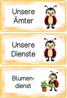 Vorschau - Arbeitsblätter - Marienkäfer Klassentier • Wachsendes Materialpaket zur Marienkäferklasse – Deko, Organisation & mehr - Seite 2
