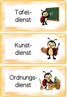 Vorschau - Arbeitsblätter - Marienkäfer Klassentier • Wachsendes Materialpaket zur Marienkäferklasse – Deko, Organisation & mehr - Seite 3