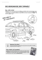 Vorschau - Arbeitsblätter - Kostenlos: Arbeitsblatt "Die Geheimnisse der Tierwelt – „Gans“ schön mutig!" - Deckblatt