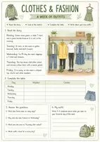 Vorschau - Arbeitsblätter - Englisch Leseverstehen: Clothes & Fashion | 12 Lesetexte und Aufgaben | Reading Comprehension Klasse 5–7 - Seite 2
