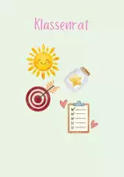 Vorschau - Klassenarbeiten - Klassenrat - Deckblatt