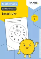Vorschau - Mal- und Bastelvorlagen - Bastelvorlage: Analoge Lernuhr - Deckblatt