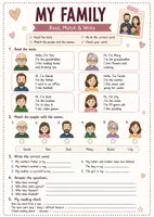Vorschau - Arbeitsblätter - Englisch Leseverstehen: Family | 18 Lesetexte & Arbeitsblätter | Reading Comprehension Klasse 5–7 - Seite 2