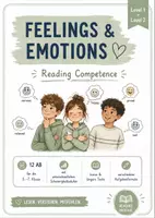 Vorschau - Arbeitsblätter - Englisch Leseverstehen: Feelings & Emotions | 12 differenzierte Lesetexte | Reading Comprehension Klasse 5–7 - Deckblatt