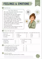 Vorschau - Arbeitsblätter - Englisch Leseverstehen: Feelings & Emotions | 12 differenzierte Lesetexte | Reading Comprehension Klasse 5–7 - Seite 3