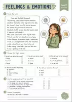 Vorschau - Arbeitsblätter - Englisch Leseverstehen: Feelings & Emotions | 12 differenzierte Lesetexte | Reading Comprehension Klasse 5–7 - Seite 2