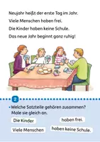 Vorschau - Stundenentwürfe - Lese-Rätselblock – Unsere vier Jahreszeiten! Lesen lernen 1. Klasse - Seite 3