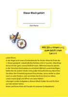 Vorschau - Stundenentwürfe - Lese-Rätselblock – Die Welt entdecken! Lesen lernen 1. Klasse - Seite 1