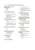Vorschau - Arbeitsblätter - Lesequizzes zu Dürrenmatts "Besuch der alten Dame" - Seite 1