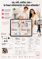 Vorschau - Arbeitsblätter - Vêtements et démonstratifs(ce cet cette ces) - Deckblatt