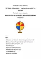 Vorschau - Stundenentwürfe - Unterrichtsentwurf Wahrscheinlichkeiten Glücksrad - Seite 2