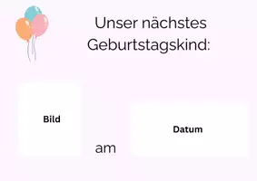 Vorschau - Merkblätter - Unser nächstes Geburtstagskind - Klassenmanagement - Seite 1