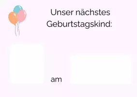 Vorschau - Merkblätter - Unser nächstes Geburtstagskind - Klassenmanagement - Seite 2