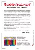 Vorschau - Lehrwerke/Schulbücher - Boomwhackers Rock Rhythm Party | Musik Grundschule + Sekundarstufe Klasse 1-13 | Boomwhacker, Rhythmus, Klassenmusizieren, Schulfest, Aufführung, Partituren, Songs, Pentatonik - Seite 3