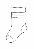 Vorschau - Mal- und Bastelvorlagen - Geburtstagskalender - coole Socken - Seite 3