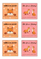 Vorschau - Bildkarten - Willkommen zurück Kärtchen Fuchsklasse - Seite 3