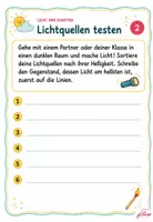 Vorschau - Arbeitsblätter - Licht und Schatten - Sachunterricht 1. Klasse - Seite 3