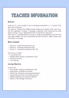 Vorschau - Arbeitsblätter - Back to school reading comprehension / Kl. 6-8 - Seite 1